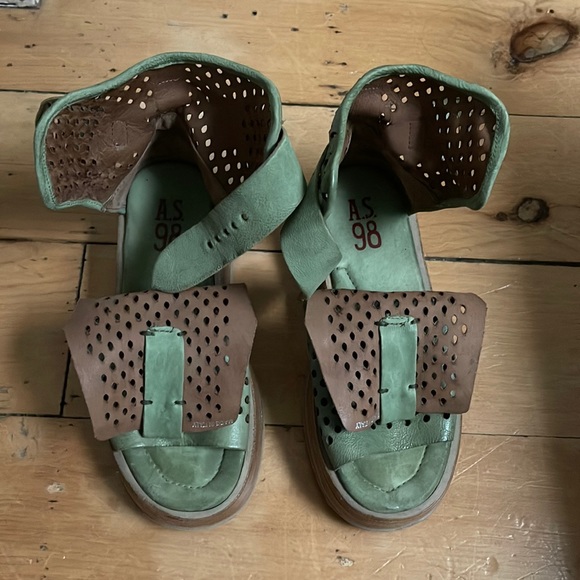 A.S.98 platform sandals - Picture 3 of 12